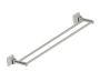 barre à serviette double 24 po GLASGOW 390242 nickel poli