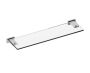 tablette en verre VIENNA 480671 nickel poli