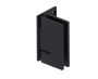 montage mural décalée Back Plate Hinge DOVER 52036 noir mat