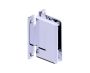 montage mural 'H' Back Plate Hinge CROSBY 53034 chrome poli
