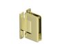 ajustable montage mural 'H' Back Plate Hinge ASHFORD 54034-ADJ laiton brossé