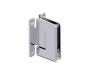 ajustable montage mural 'H' Back Plate Hinge ASHFORD 54034-ADJ nickel brossé