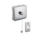 7 po corde à linge carrée HOTEL 8282003 chrome poli