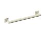 barre d'appui ronde with Square Rosettes série 9400 18 po 8289418 nickel poli