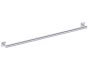 barre d'appui ronde with Square Rosettes série 9400 42 po 8289442 chrome poli