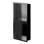 Niche murale de douche Acia 24 po x 12 po PVD noir