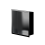 Niche murale de douche Ally 12 po x 12 po PVD noir