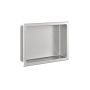 Niche 16 po x 12 po en inox brossé inox
