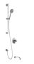 Pb2 Ensemble de douche (valves non-incluses) Cité 60 po Chrome