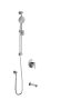 Pb2 Ensemble de douche Kontour 60 po Chrome