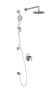 Pb4 Ensemble de douche (valves non-incluses) Kontour 60 po Chrome