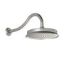 Tête de pluie ronde Rustik 9 po Nickel pur PVS