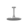 Tête de pluie ronde 8 Accent 5/8 po Chrome