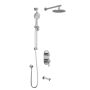 Td3 Ensemble de douche RoundOne 1/2 po Chrome