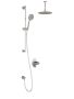 TCD1 Ensemble de douche Cité (valves non-incluses) 60 po Chrome