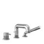 Robinet pour baignoire 3 morceaux avec douchette Preciso 60 po