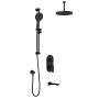 Plus Moroka 1/2 po Noir mat