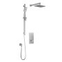 TB2 Ensemble de douche SquareOne (sans valve) 60 po Chrome