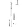 TB3 Ensemble de douche SquareOne 60 po Chrome