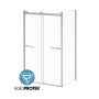 Porte coulissante bidirectionnelle Akcess 2.0 48 po x 36 po Nickel pur PVS
