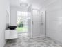 Porte de douche en coin EKO 2 Côtés pour base 48 po x 32 po