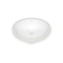 Lavabo ovale en porcelaine vitrifiée Ceska