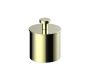 Small Size Bathroom Vanity Countertop Canister OSLO KCT-RD-T-S laiton brossé