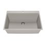 Évier de cuisine Bacia 31 po Encastré Granistone Gris galet