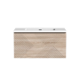 Meuble-lavabo Omaha 36" Chêne blanc