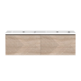 Meuble-lavabo Omaha 60" Chêne blanc