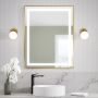 Miroir à éclairage Del pour salle de bains Effect 30 po