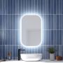 Miroir à éclairage DEL pour salle de bain Eclipse 20 po