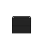 Meuble vanité Sidney 24" Noir mat
