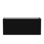 Meuble vanité Lake 48" Noir laqué