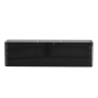 Meuble vanité Luna 71" Noir laqué
