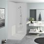 Mur 36 po en blanc Slate blanc