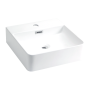 Vasque O B16 blanc en porcelaine vitrifiée
