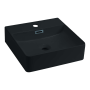 Vasque O B16 noir mat en porcelaine vitrifiée
