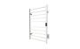 Chauffe-serviettes Rock IV en acier inoxydable blanc mat