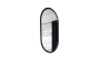 Miroir LED Bengale ll noir mat