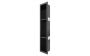 Niche de douche Leno II en acrylique noir mat