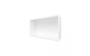Niche de douche Sinni III en acrylique blanc mat