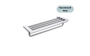 Tablette porte-serviettes murale Vasco 23 po en acier inoxydable chrome