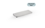 Tablette murale Nano Muse en acier inoxydable