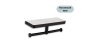 Tablette porte-papier toilette murale double Aurea en acier inoxydable noir mat