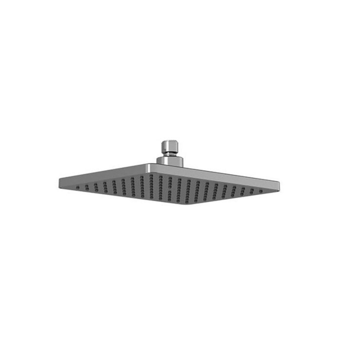 Tête de pluie rectangulaire SquareOne Chrome