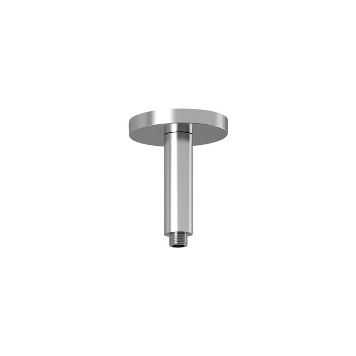 Premia Bras de douche vertical Moroka 6 po avec garniture ronde Chrome