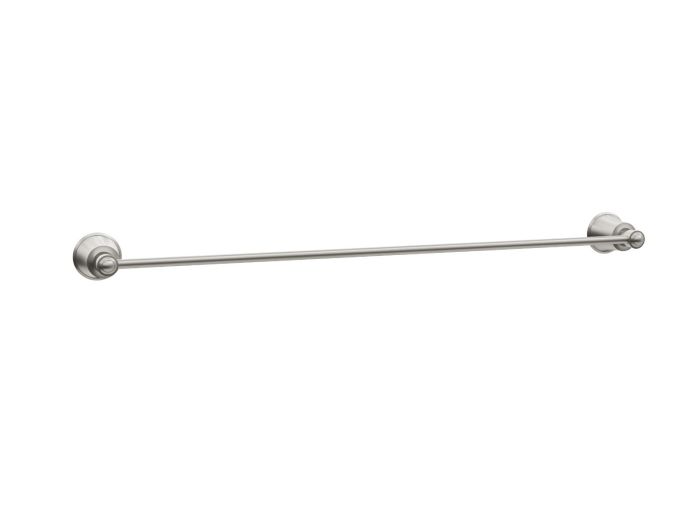 Porte serviette de salle de bain Rustik Nickel pur PVS