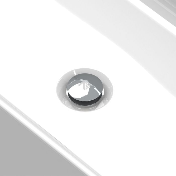 Drain de baignoire en Chrome
