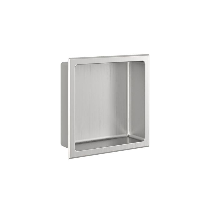 Niche 12 po x 12 po en inox brossé inox